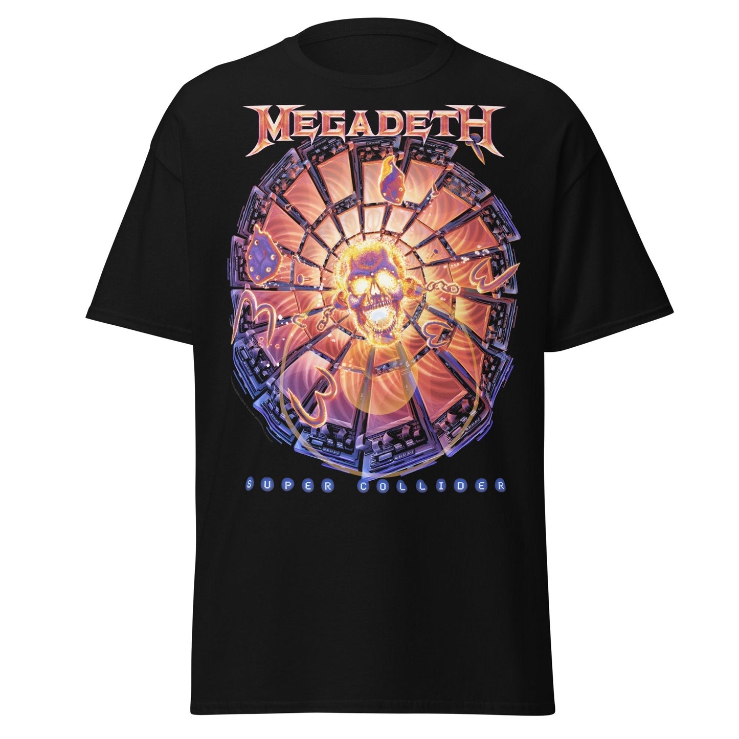 Stakes Megadeth Super Collider Jumbo Print T-shirt [Apparel]