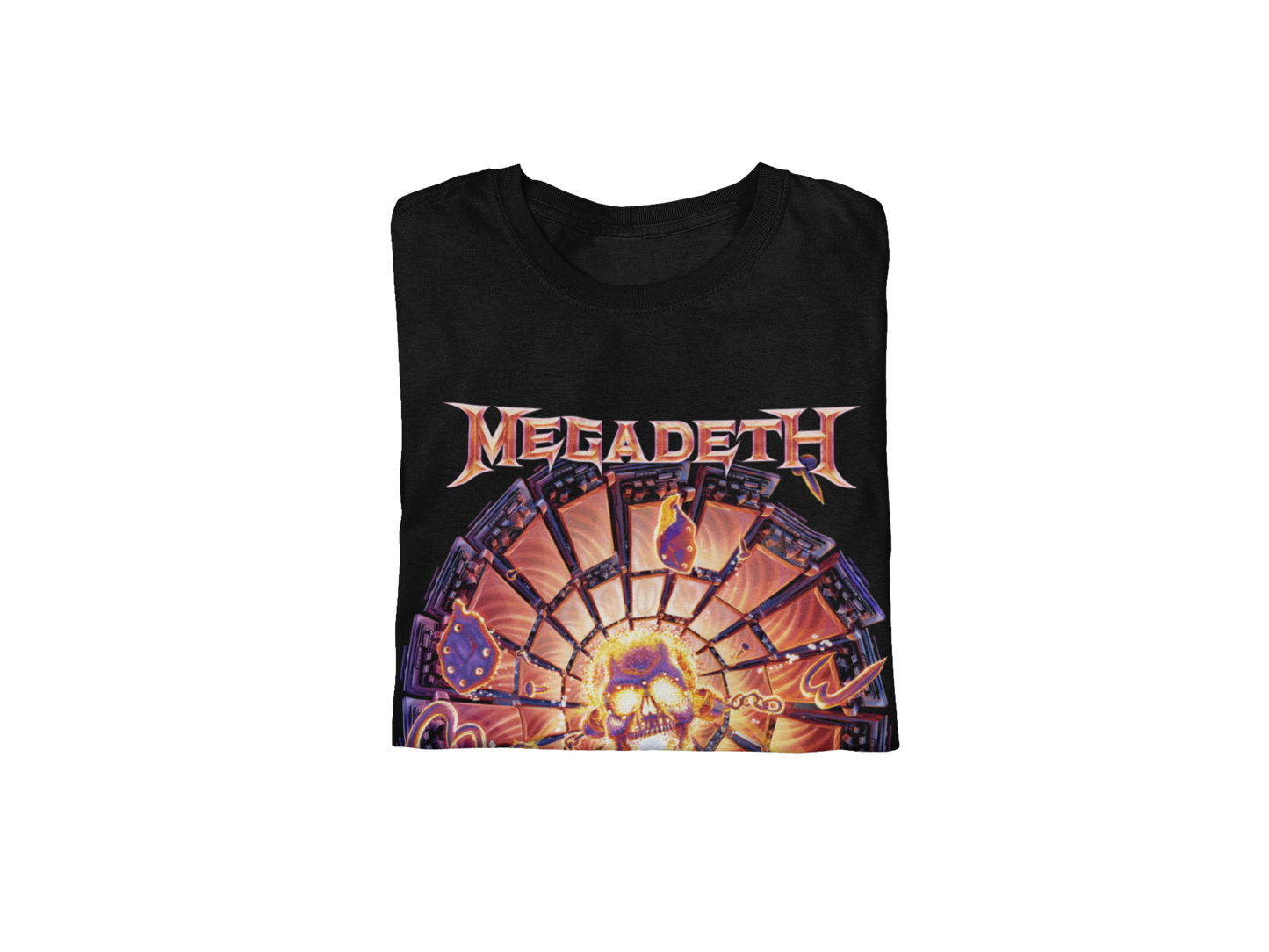 Stakes Megadeth Super Collider Jumbo Print T-shirt [Apparel]