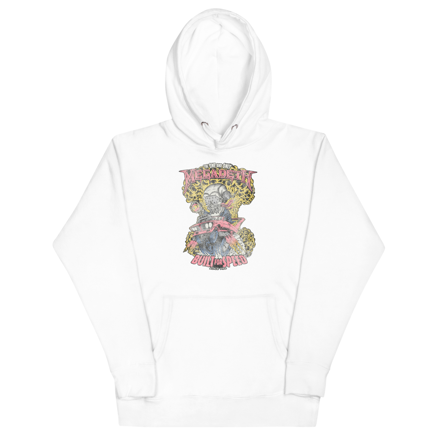 Stakes MegaDeth - Vintage Built for Speed Classic Hoodie [Apparel]