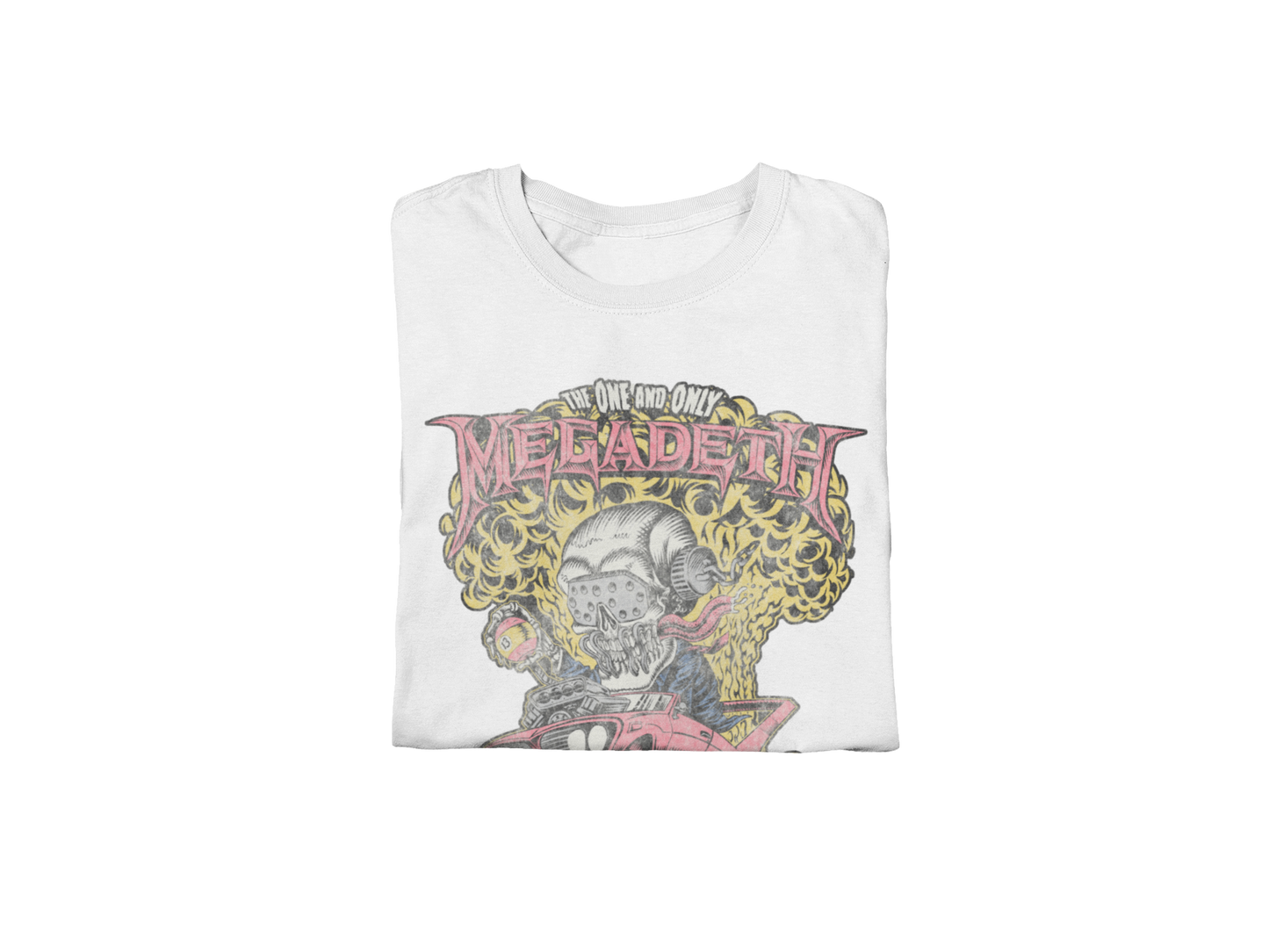 Stakes MegaDeth - Vintage Built for Speed Jumbo Print T-Shirt [Apparel]