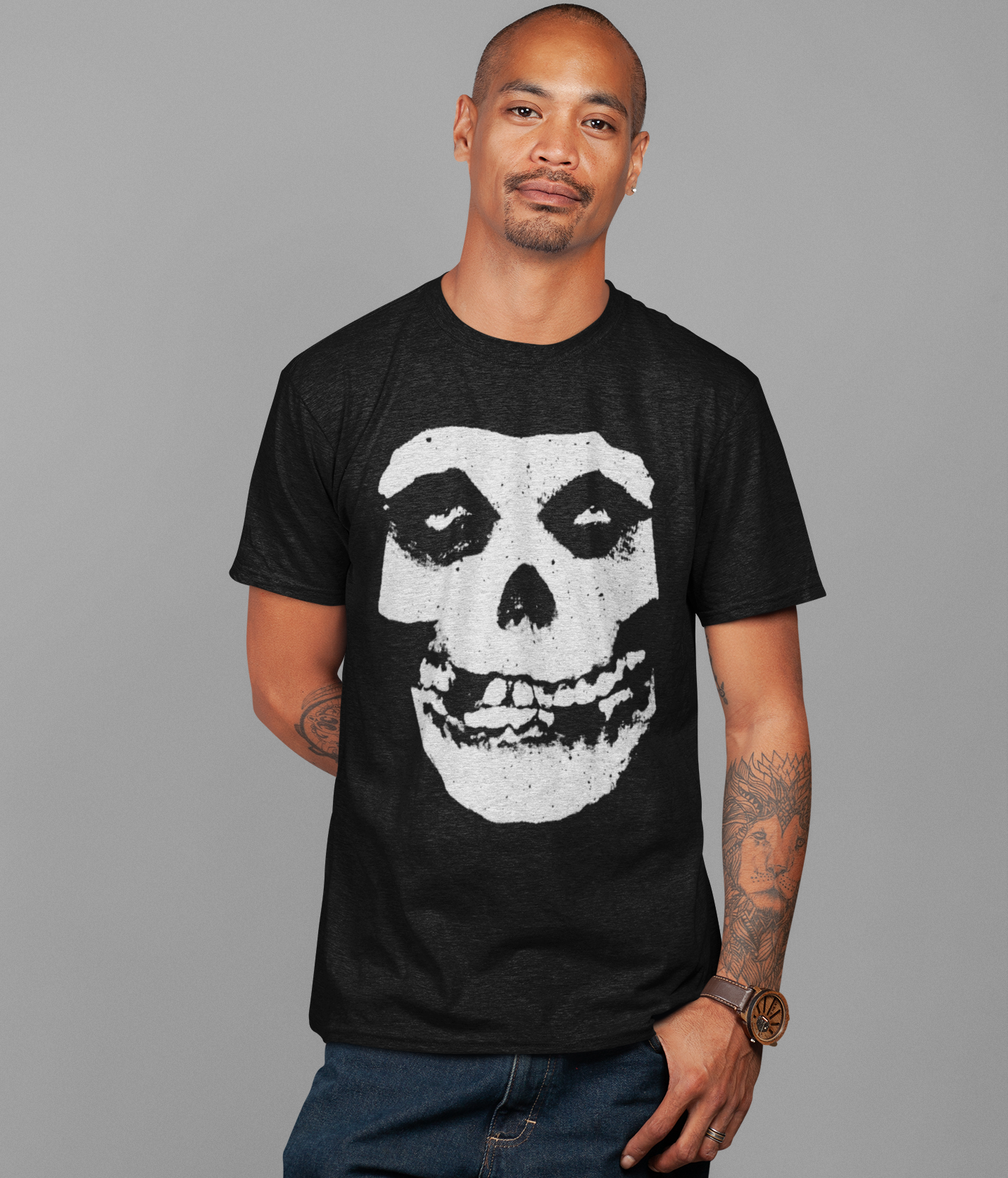 Stakes Misfits Vintage 2001 Crimson Ghost Jumbo Print T-shirt [Apparel]
