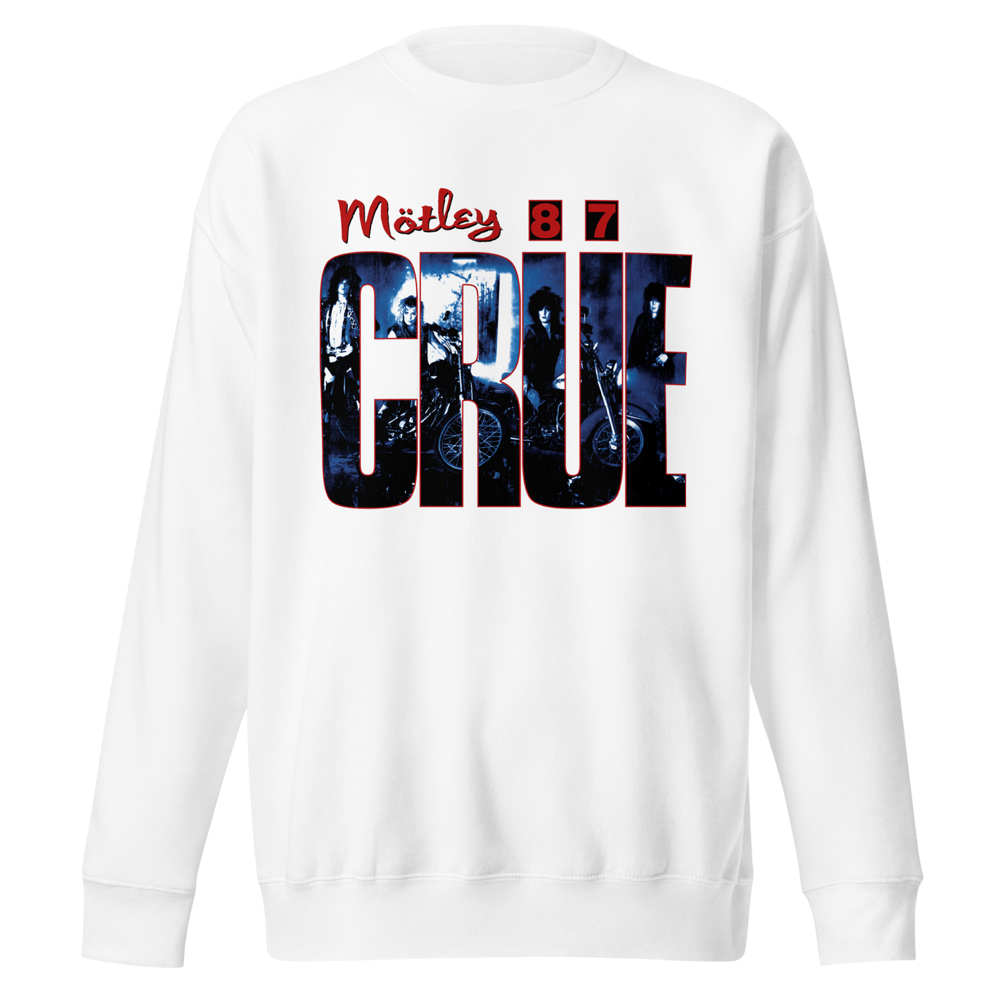 Stakes Motley Crue - 1987 Tour Vintage Jumbo Print Sweatshirt [Apparel]