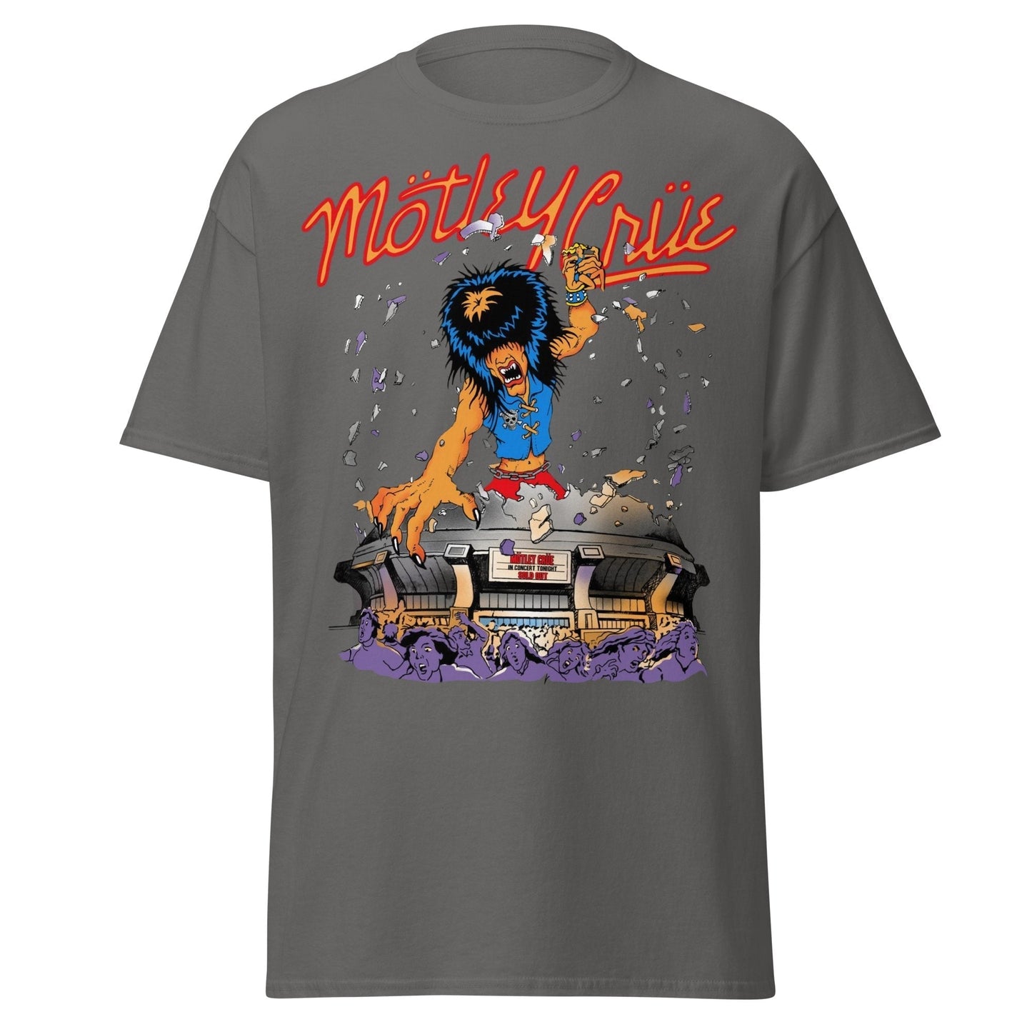 Stakes Motley Crue Allister Dome Jumbo Print T-shirt [Apparel]