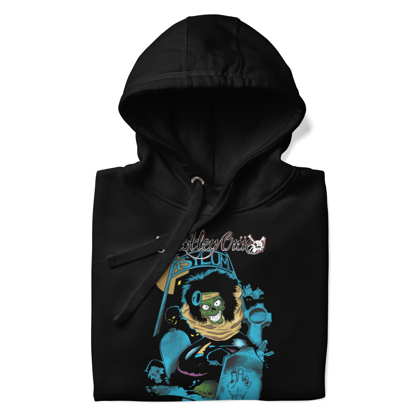 Stakes Motley Crue Asylum Vintage Hoodie [Apparel]