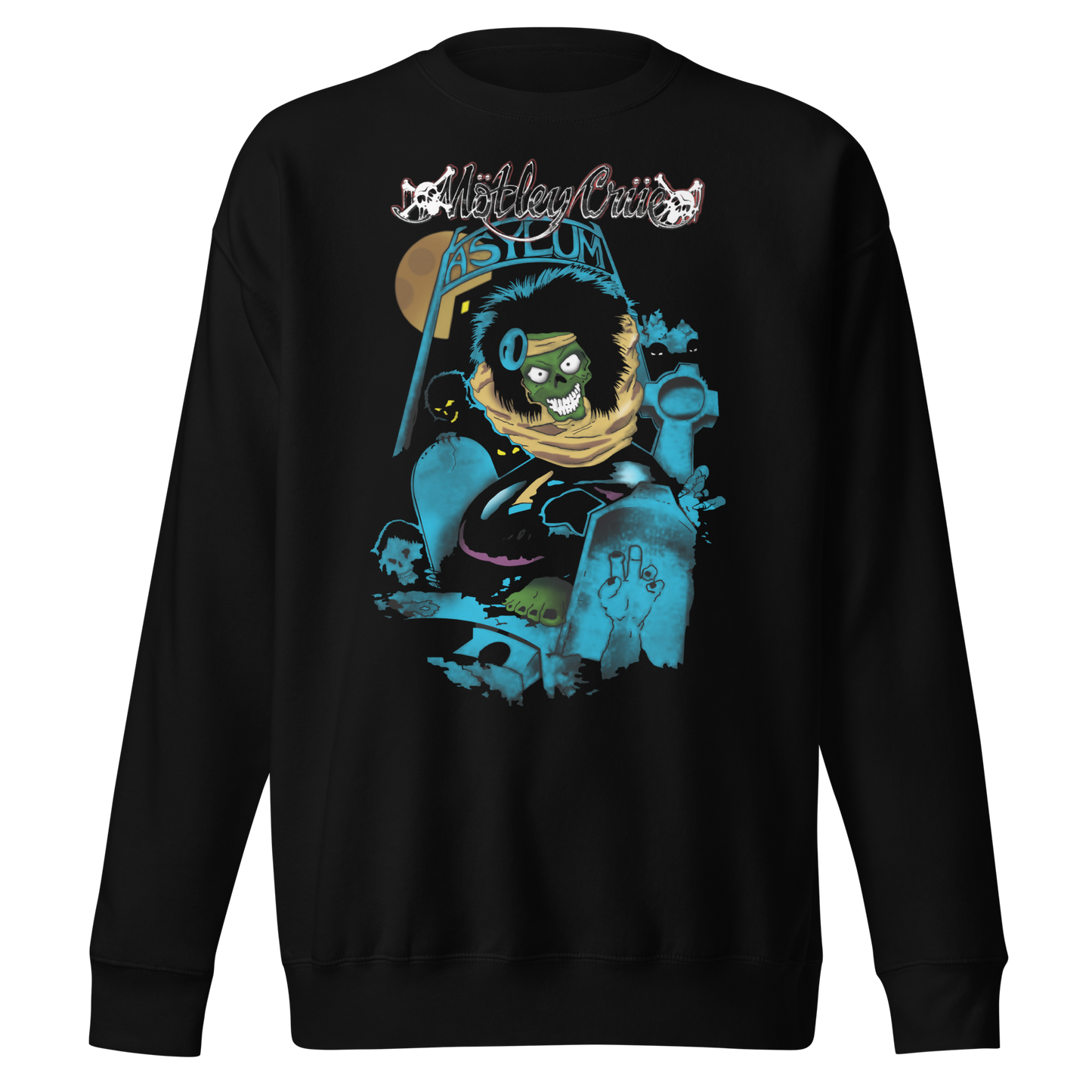 Stakes Motley Crue Asylum Vintage Sweatshirt [Apparel]