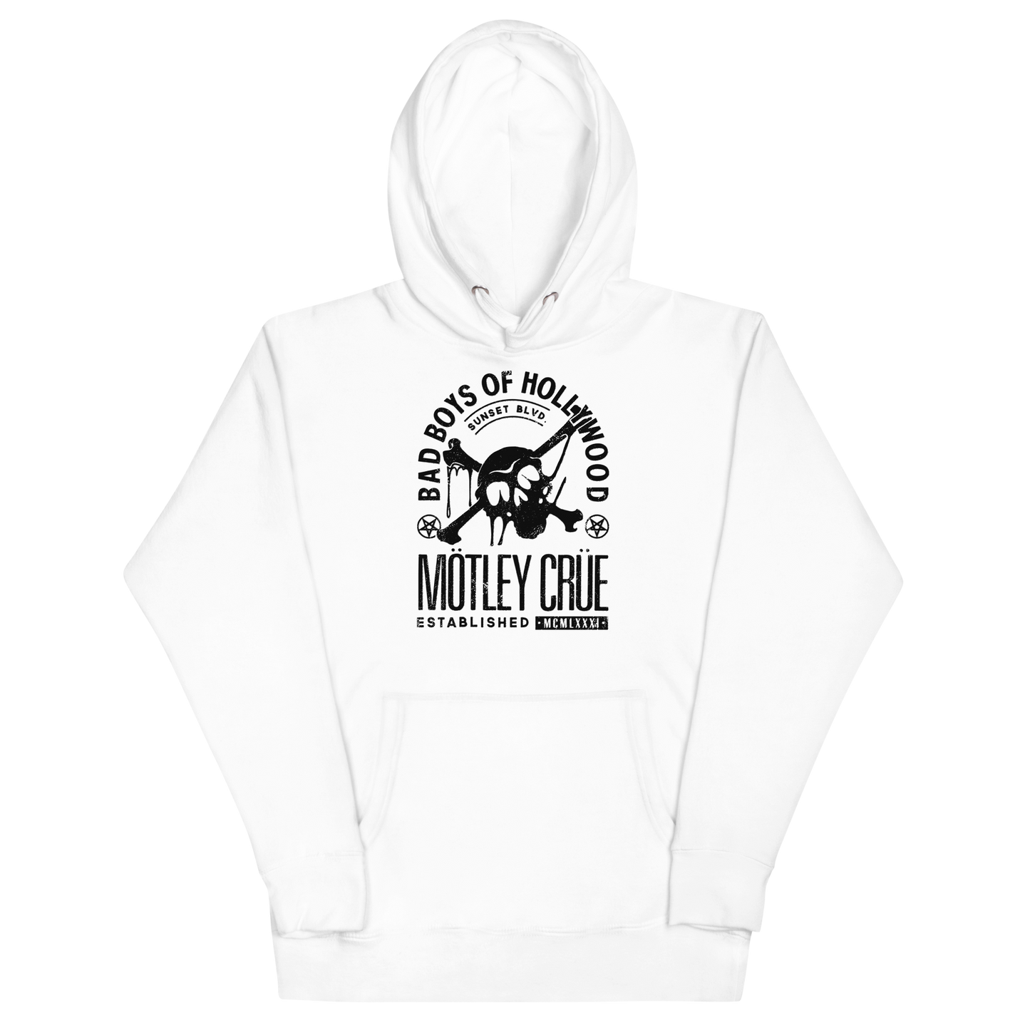 Stakes Motley Crue Bad Boys of Hollywood Classic Hoodie [Apparel]
