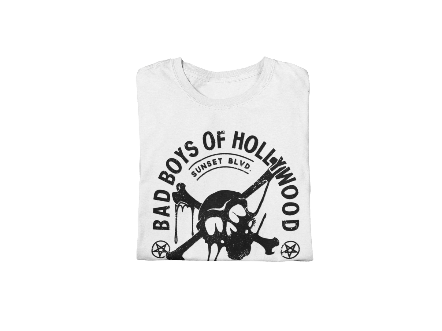 Stakes Motley Crue Bad Boys of Hollywood Jumbo Print T-shirt [Apparel]