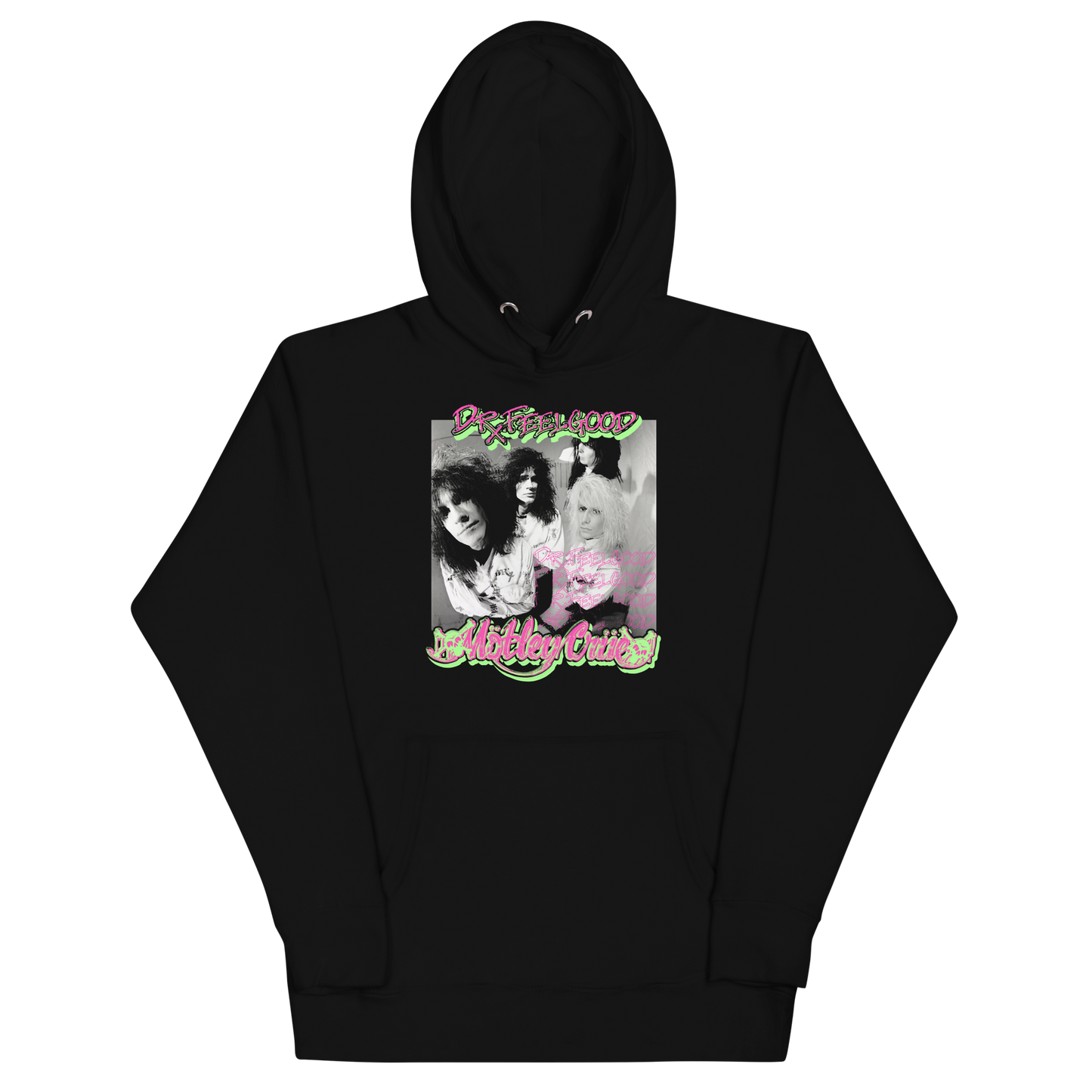 Stakes Motley Crue Neon Trip Dr. Feelgood Classic Hoodie [Apparel]
