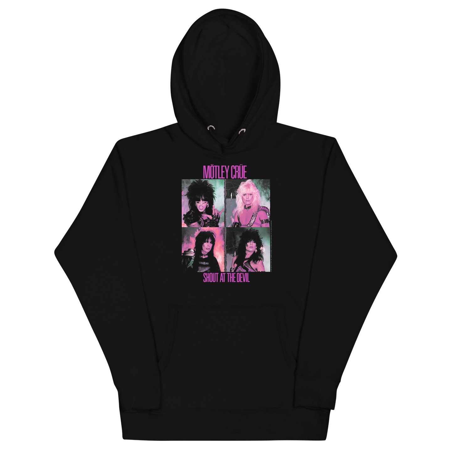 Stakes Motley Crue Pink Shout Classic Hoodie [Apparel]