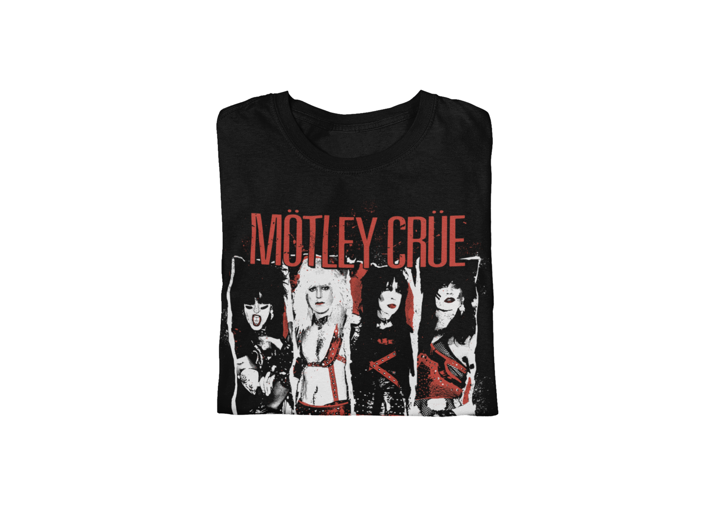 Stakes Motley Crue the Dirt Jumbo Print T-shirt [Apparel]