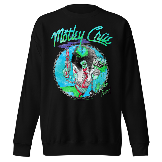 Stakes Motley Crue Turquoise Allister Jumbo Print Sweatshirt [Apparel]