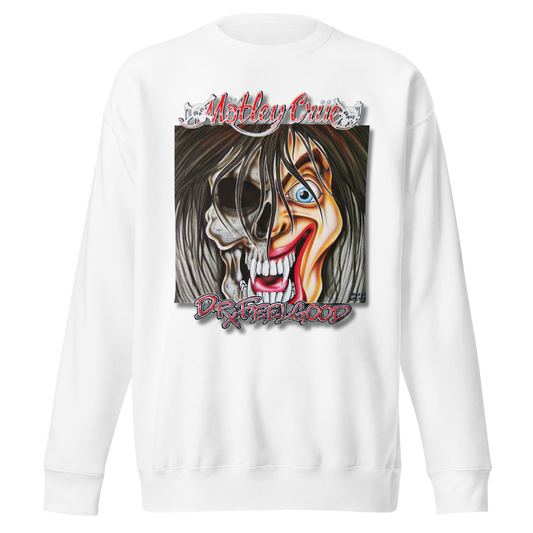 Stakes Motley Crue - Vintage Dr. Feelgood Jumbo Print Sweatshirt [Apparel]