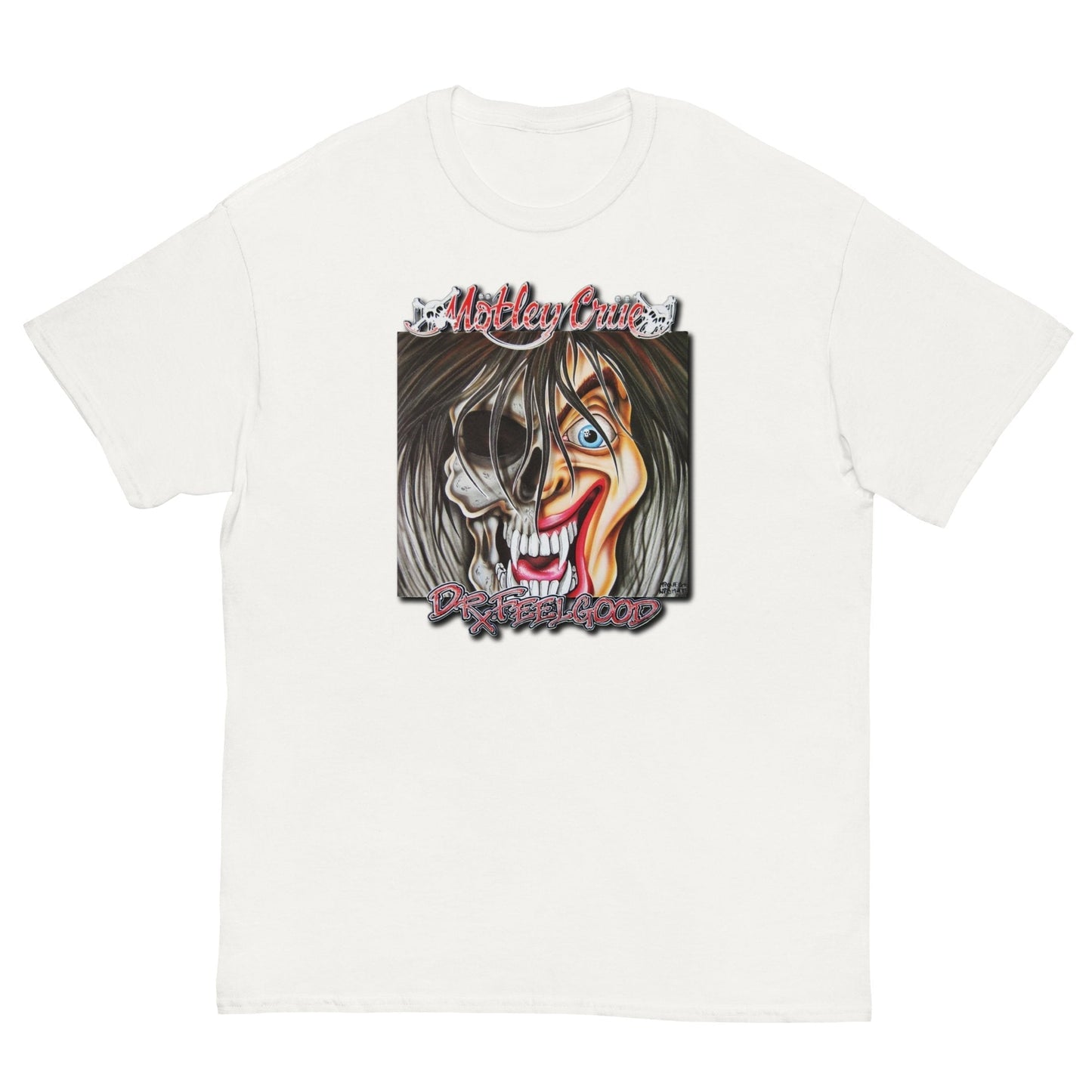 Stakes Motley Crue - Vintage Dr. Feelgood Jumbo Print T-Shirt [Apparel]