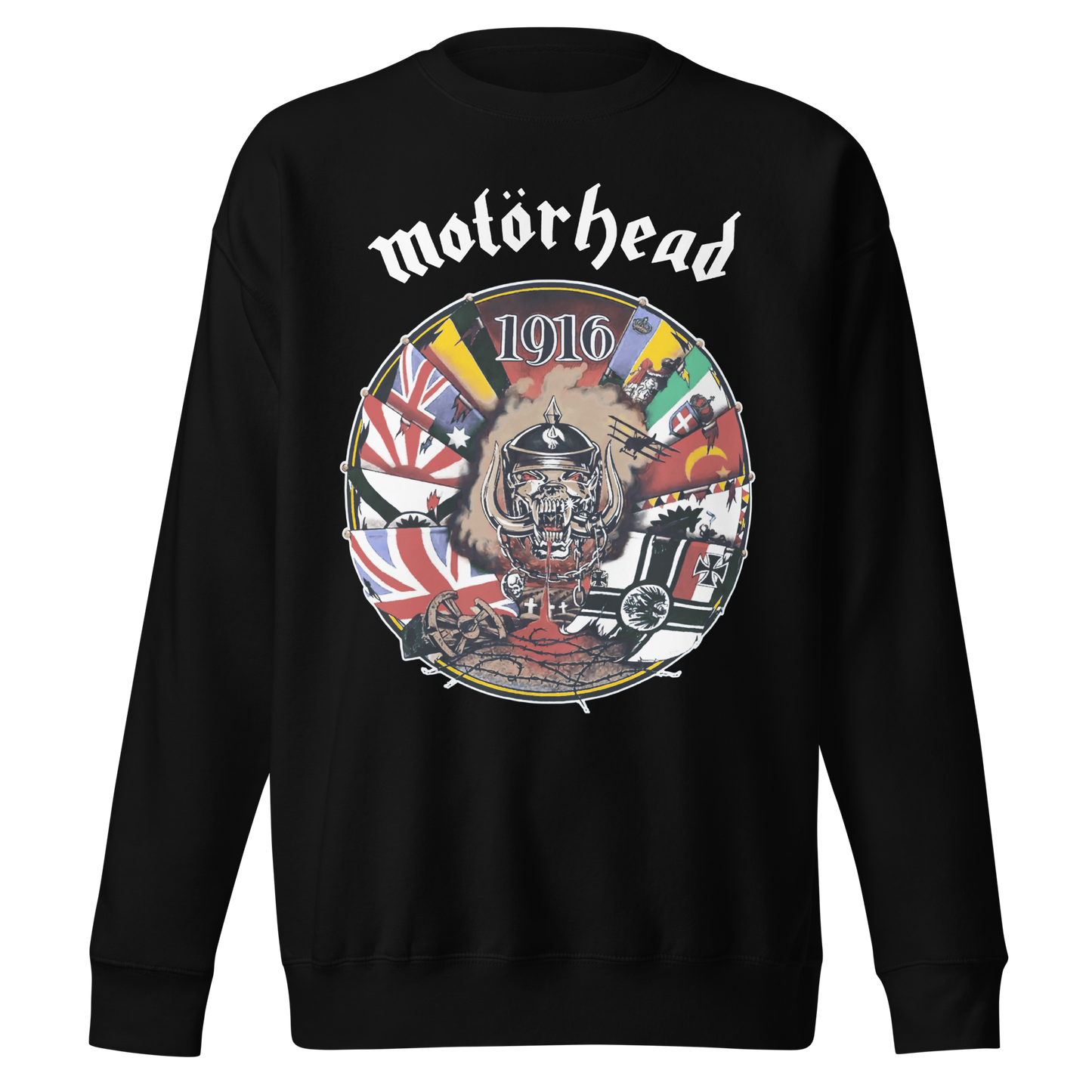 Stakes Motorhead - Vintage 1916 Jumbo Print Sweatshirt [Apparel]