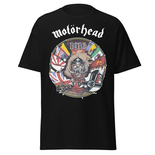 Stakes Motorhead - Vintage 1916 Jumbo Print T-Shirt [Apparel]