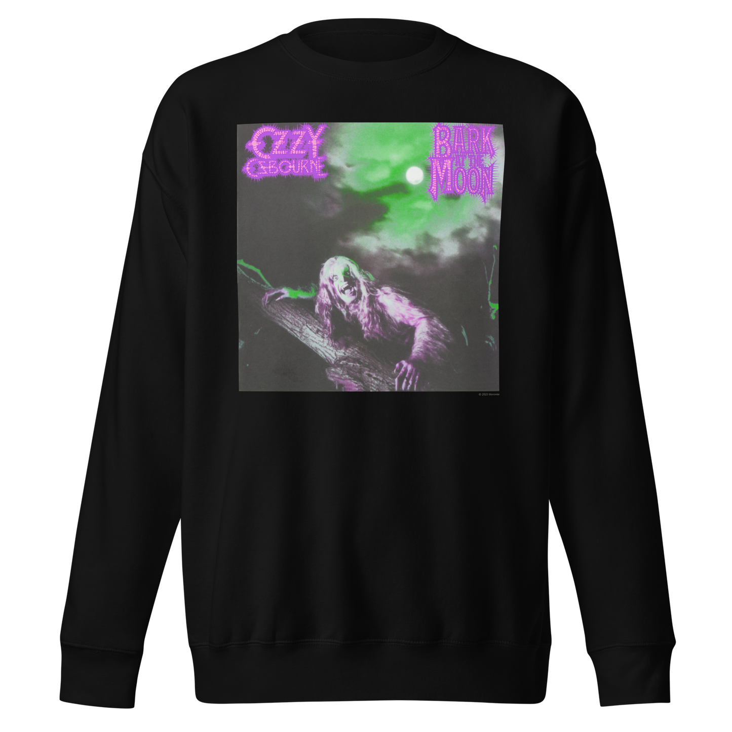 Stakes Ozzy Osbourne Neon Bark Jumbo Print Sweatshirt [Apparel]