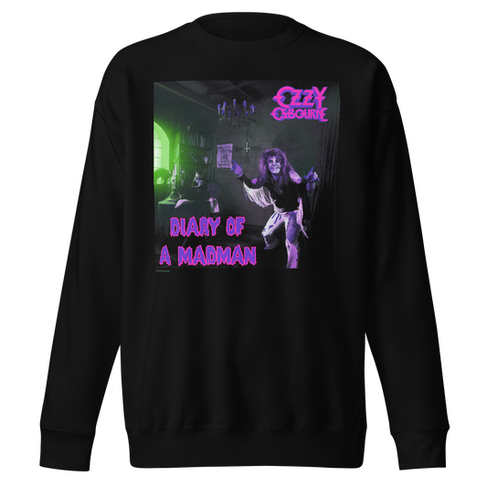 Stakes Ozzy Osbourne Purple Diary Jumbo Print Sweatshirt [Apparel]
