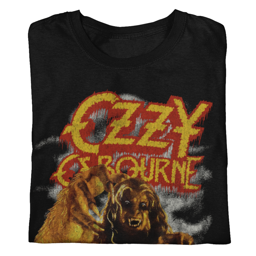 Stakes Ozzy Osbourne - Vintage Werewolf Jumbo Print T-Shirt [Apparel]