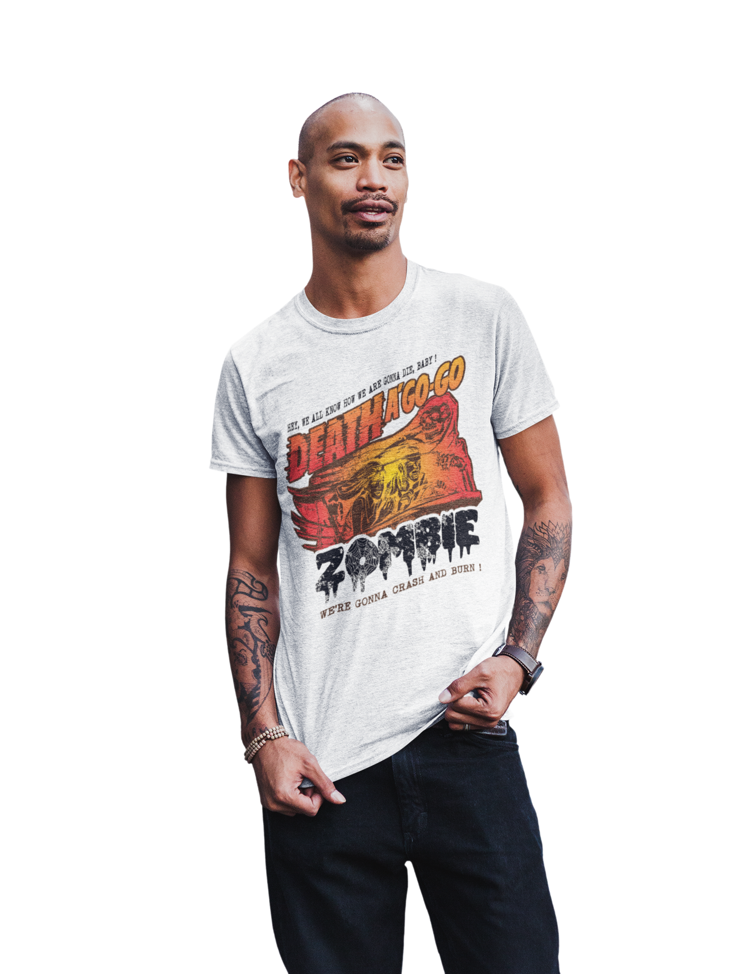Stakes Rob Zombie - Death a Go Go Jumbo Print T-Shirt [Apparel]