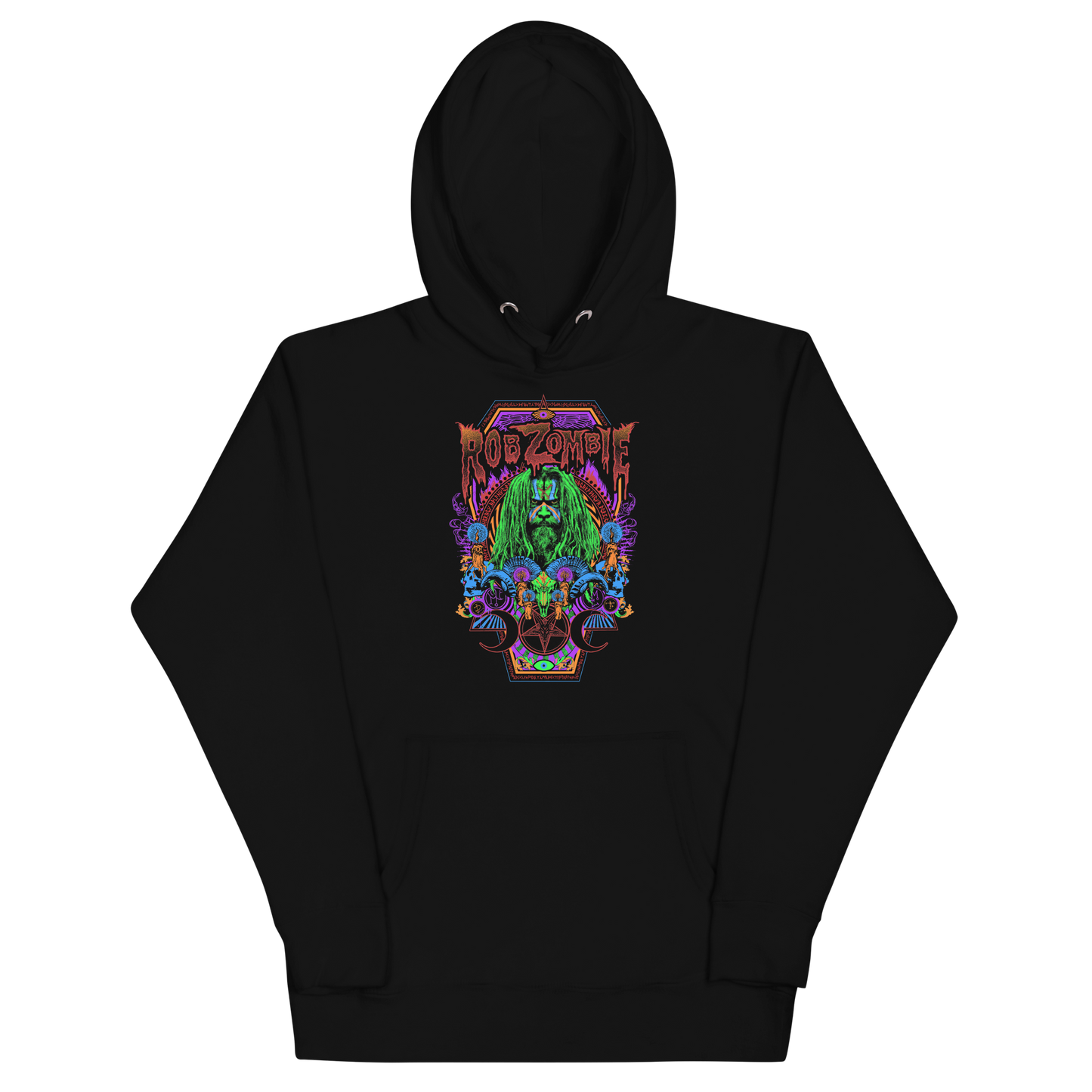 Stakes Rob Zombie Psychedelic Classic Hoodie [Apparel]