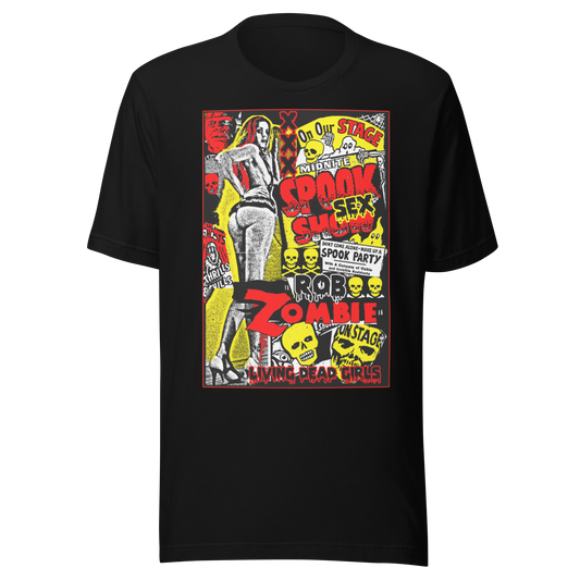 Stakes Rob Zombie Spook Shop Jumbo Print T-Shirt [Apparel]