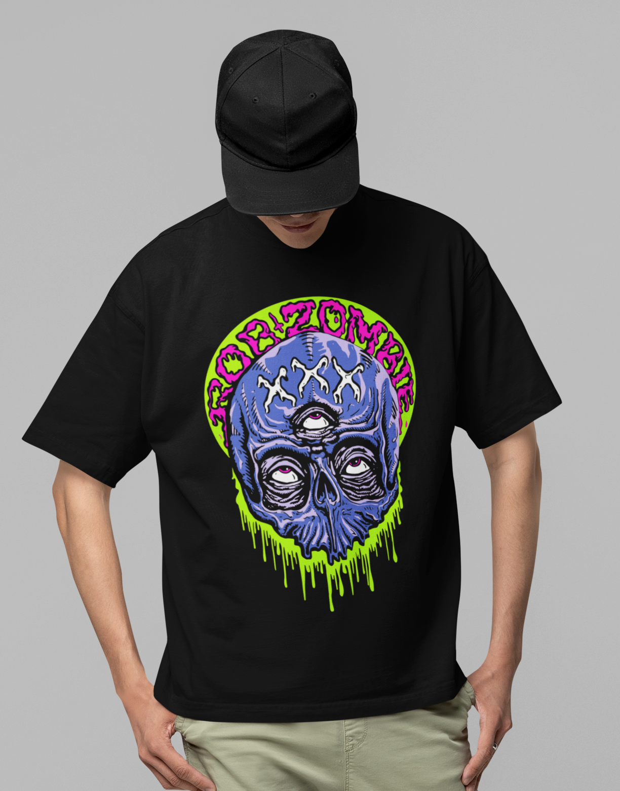 Stakes Rob Zombie - Triple Eye Jumbo Print T-Shirt [Apparel]