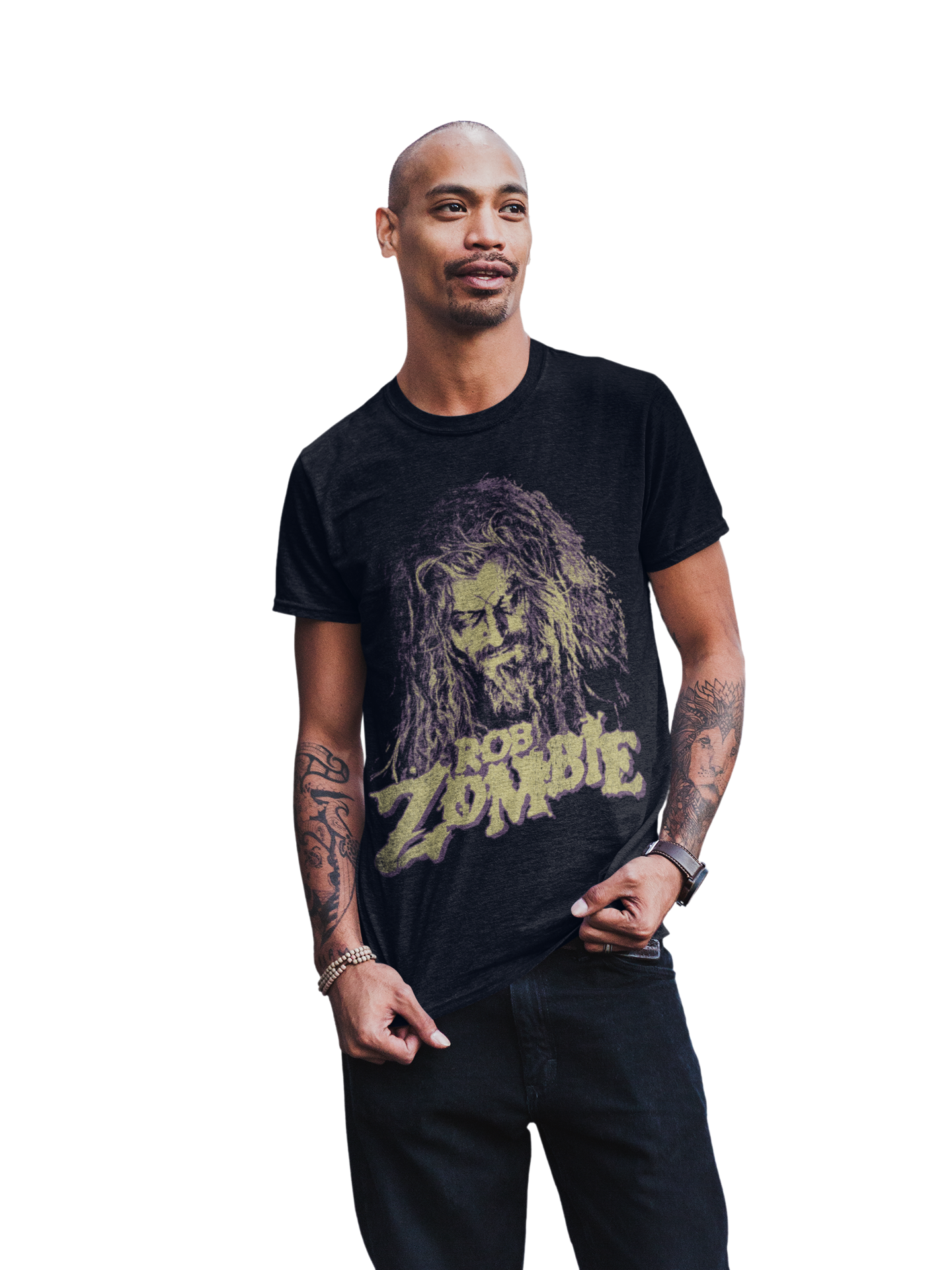 Stakes Rob Zombie - Vintage Early 2000s Jumbo Print T-Shirt [Apparel]