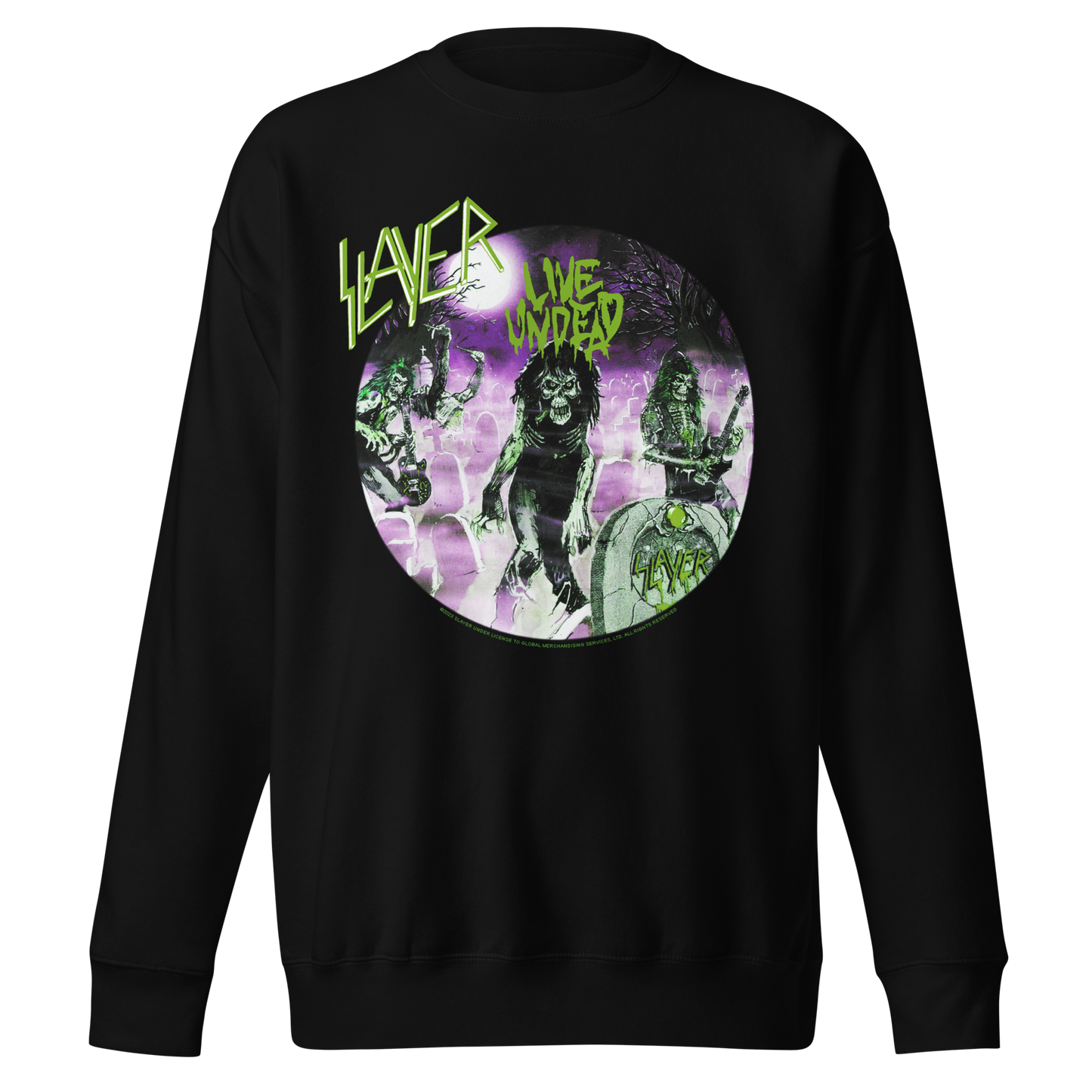 Stakes Slayer Green Undead Jumbo Print Sweatshirt [Apparel]
