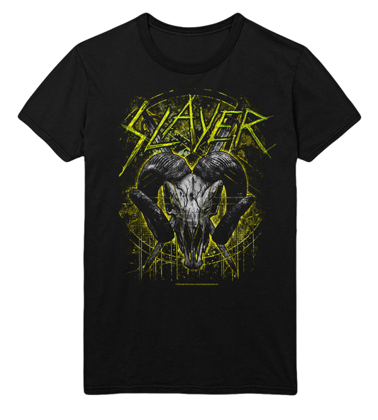 Stakes Slayer Ram Horns Jumbo Print T-Shirt [Apparel]