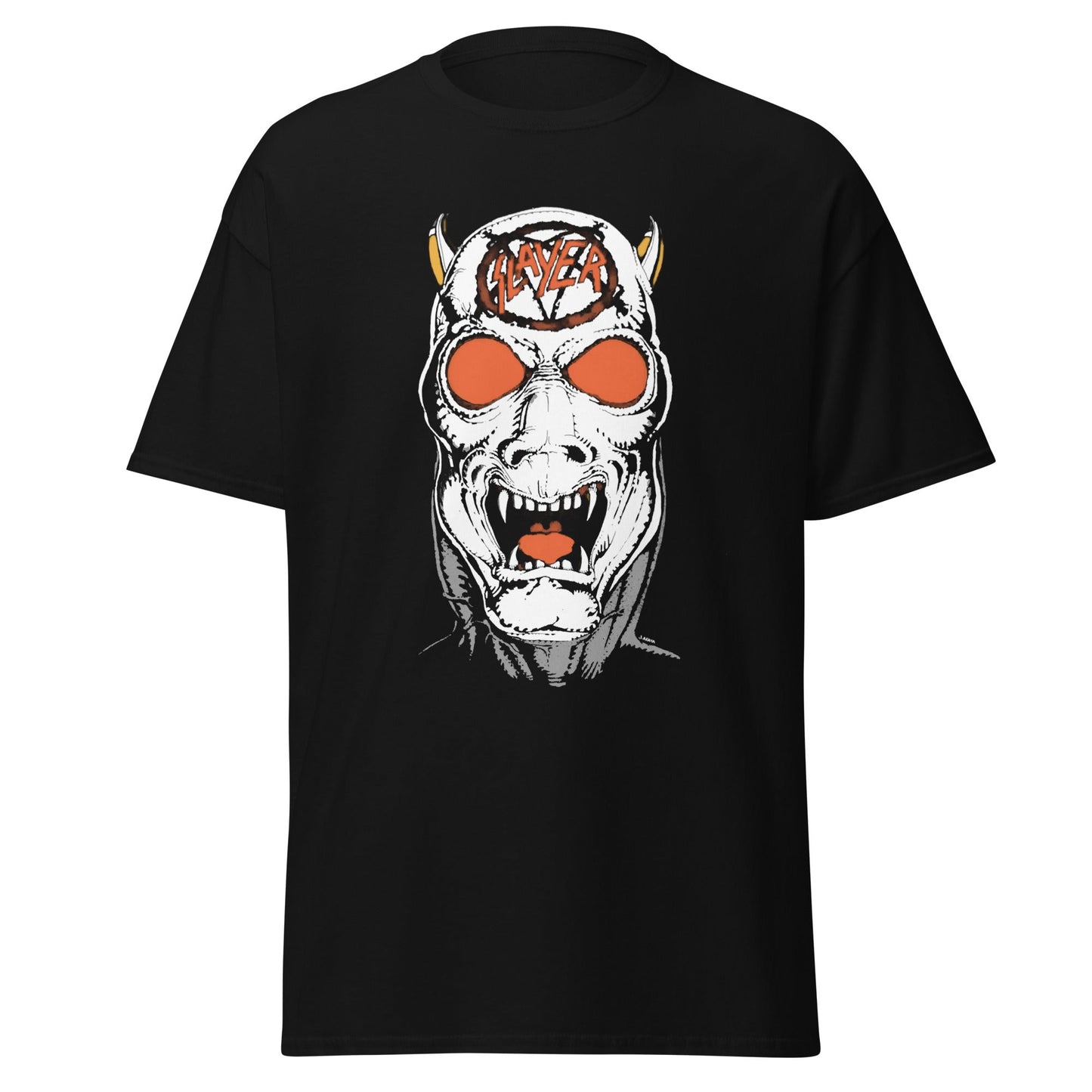 Stakes Slayer - Reign In Blood 86-87 Tour Vintage Jumbo Print T-Shirt [Apparel]