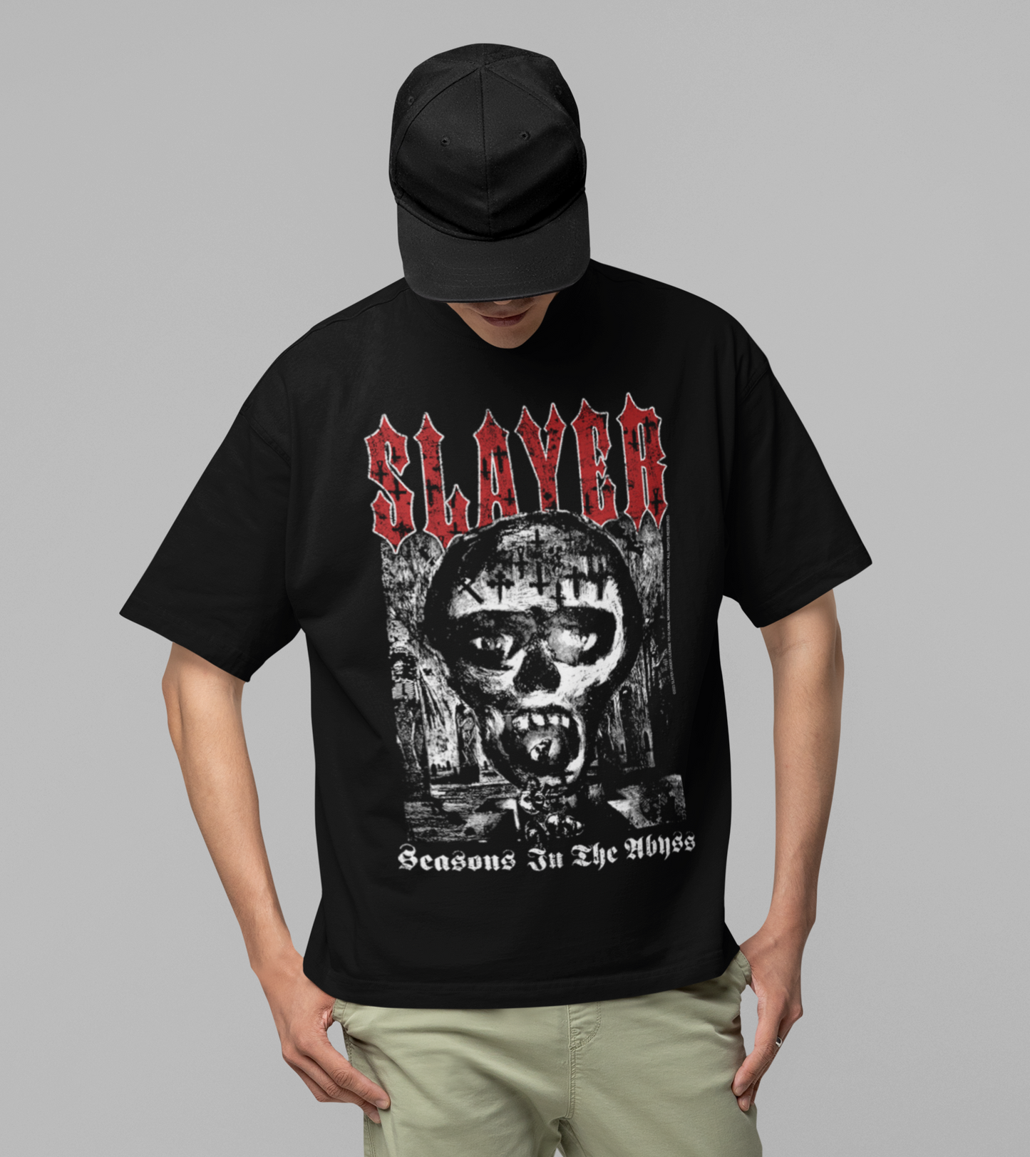 Stakes Slayer Seasons in the Abyss Jumbo Print T-shirt [Apparel]