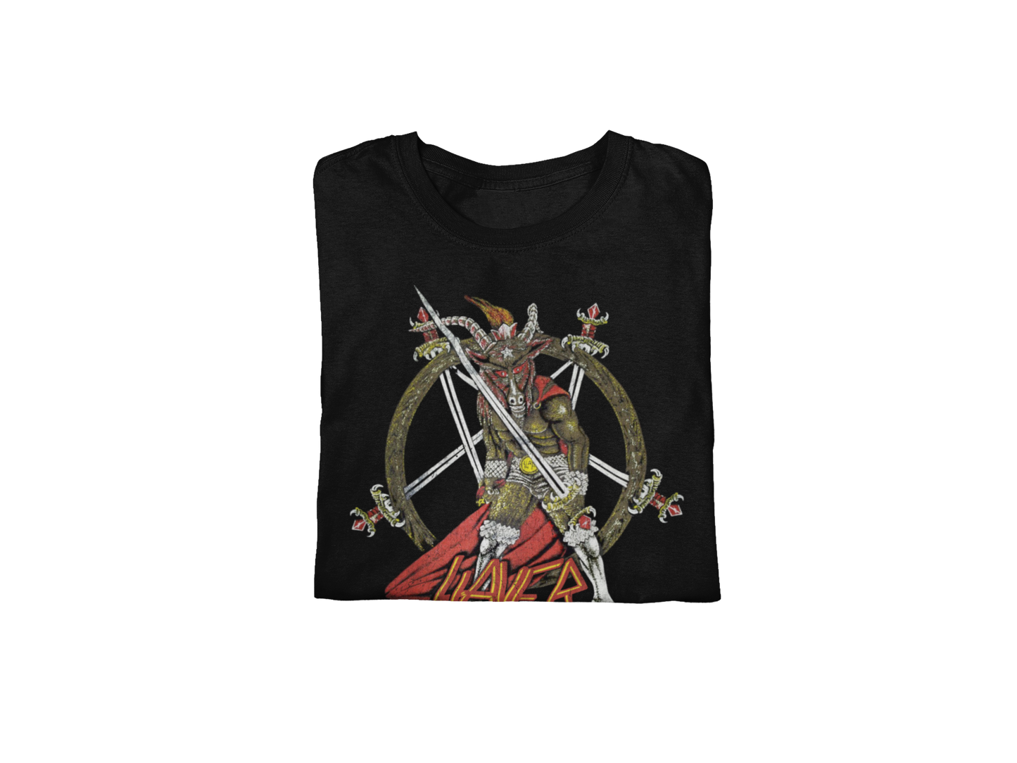 Stakes Slayer - Show No Mercy Jumbo Print T-Shirt [Apparel]