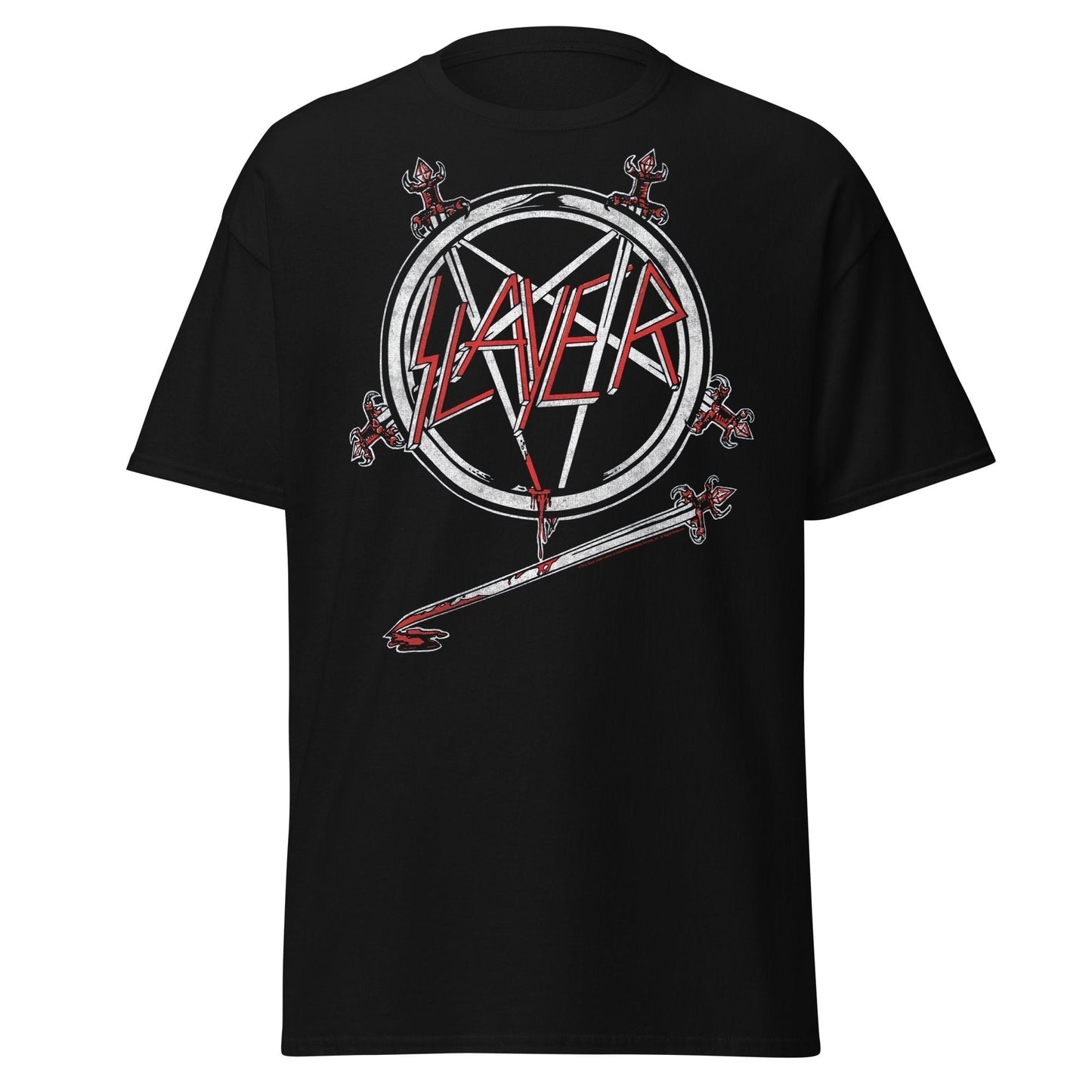 Stakes Slayer Sword Logo Jumbo Print T-shirt [Apparel]