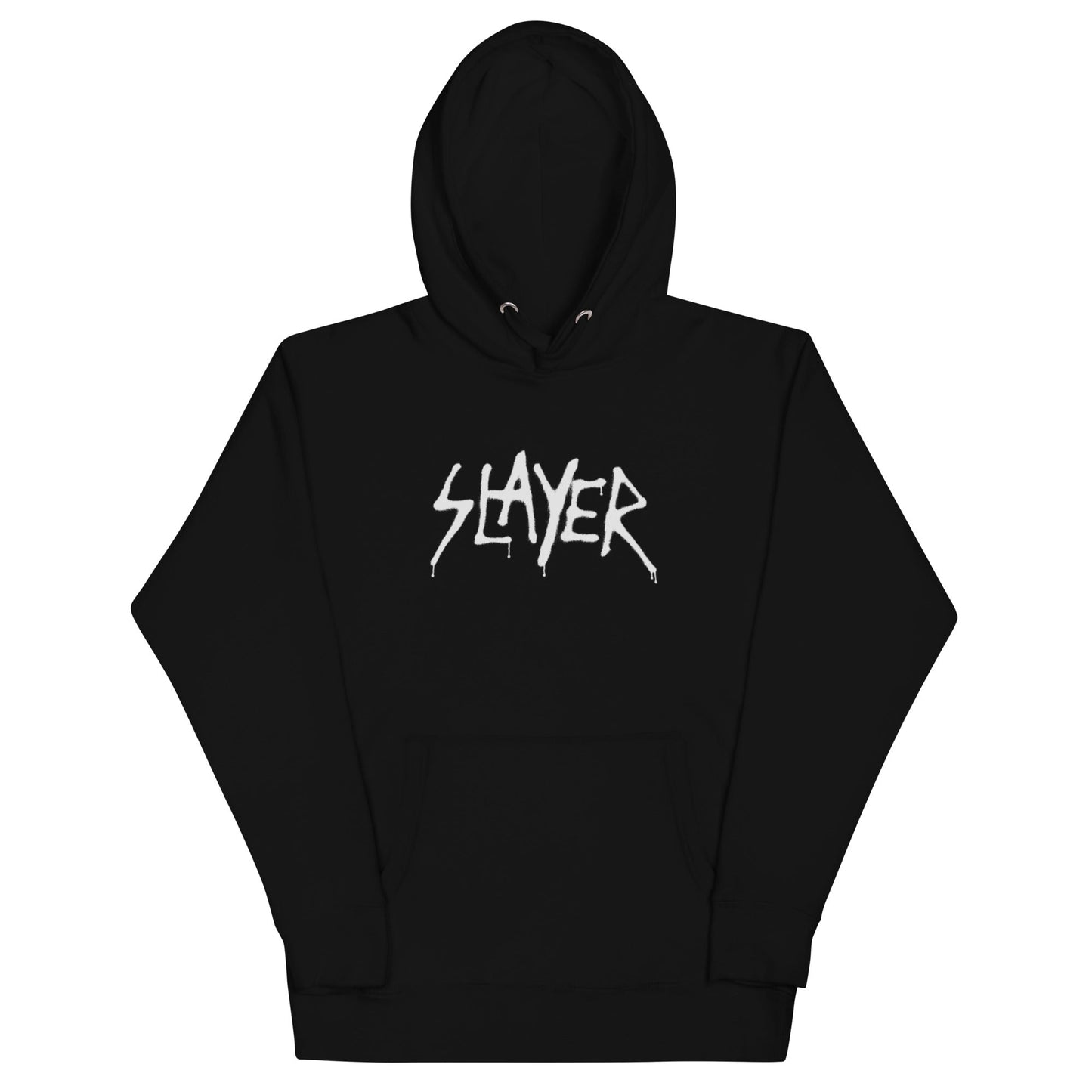Stakes Slayer - White Drip Logo Hoodie [Apparel]