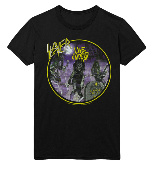 Stakes Slayer Yellow Undead Jumbo Print T-Shirt [Apparel]