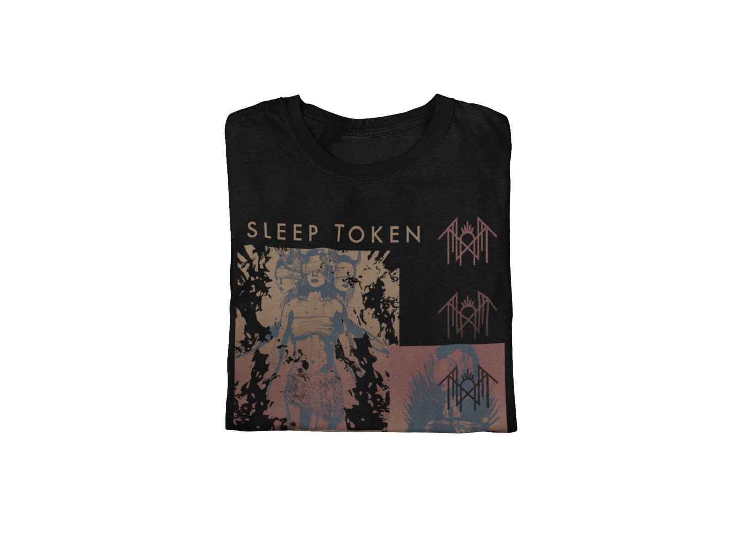 Stakes Sleep Token Multi Hit Jumbo Print T-Shirt [Apparel]