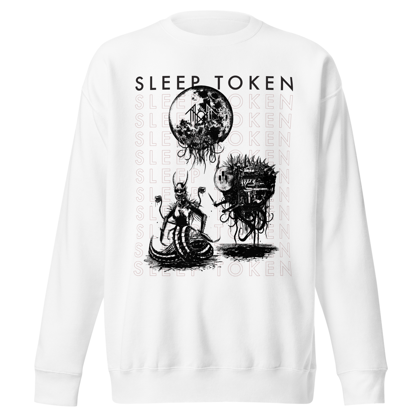 Stakes Sleep Token Take Me Back Jumbo Print Sweatshirt [Apparel]