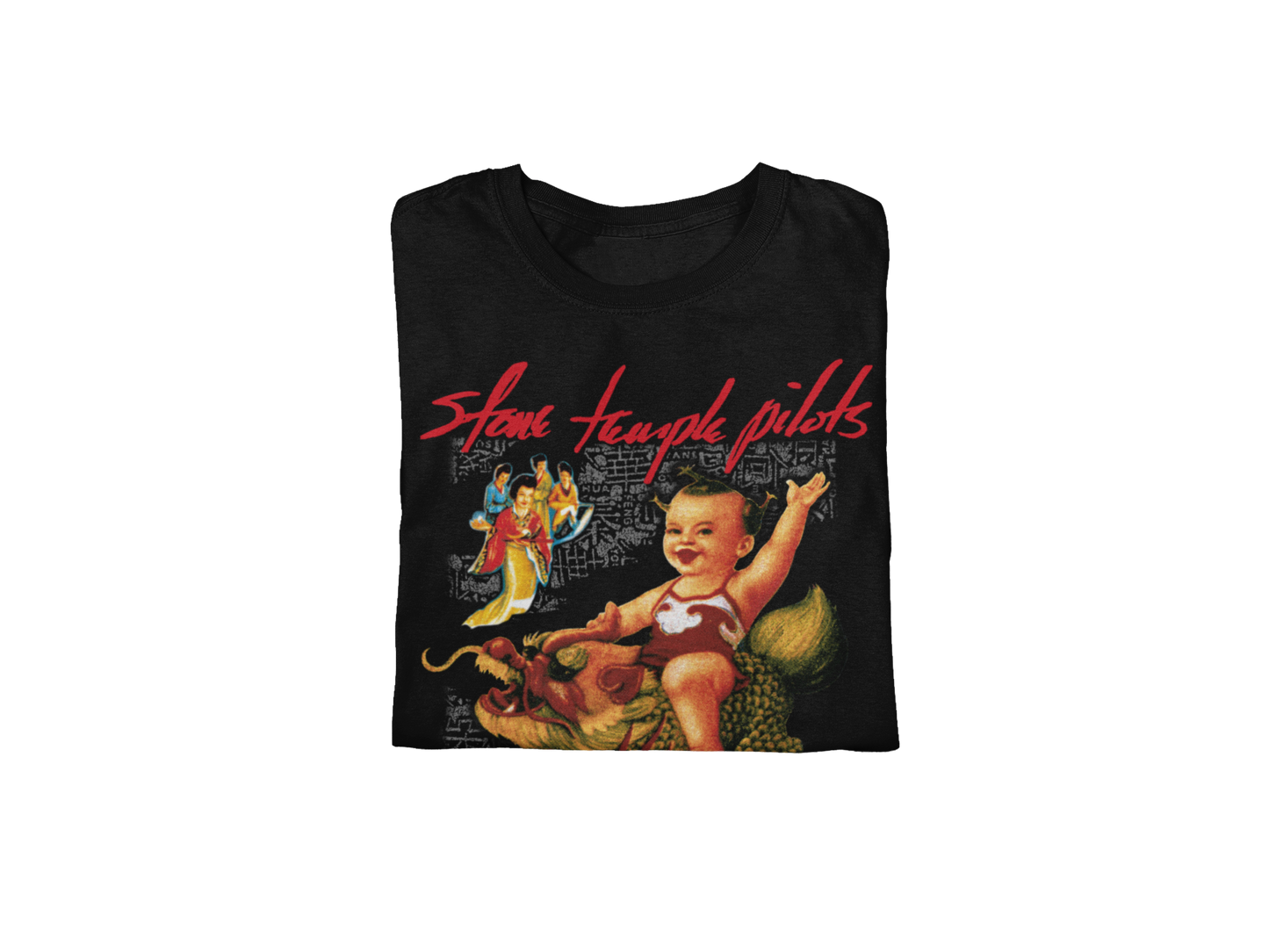 Stakes Stone Temple Pilots - Purple Jumbo Print T-Shirt [Apparel]