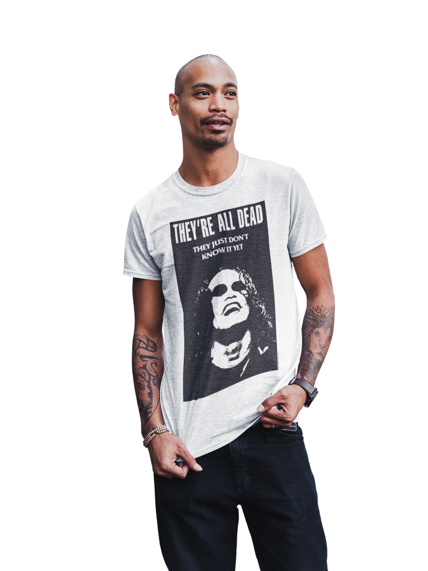 Stakes The Crow - Dead Movie Poster Jumbo Print T-Shirt [Apparel]