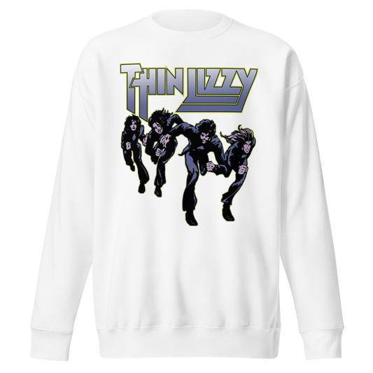 Stakes Thin Lizzy Jailbreakers Jumbo Print Sweatshirt [Apparel]