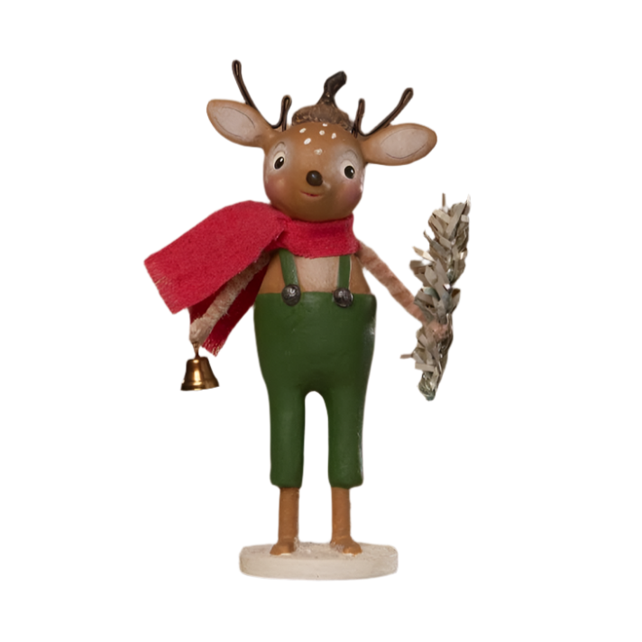Sweet Reindeer in Suspenders by Bethany Lowe Designs