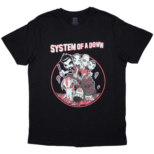 System Of A Down Mushroom People [T-Shirt]