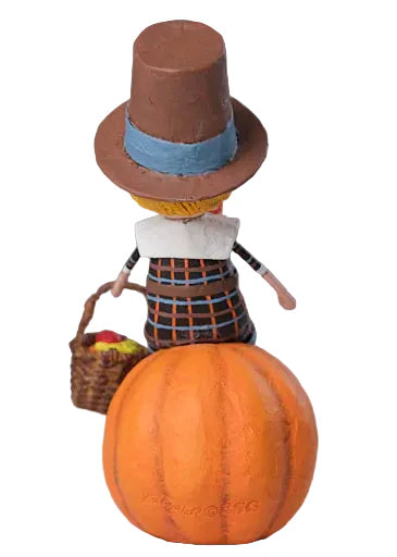 Thankful Thad Lori Mitchell Thanksgiving Figure *NEW FOR 2026*