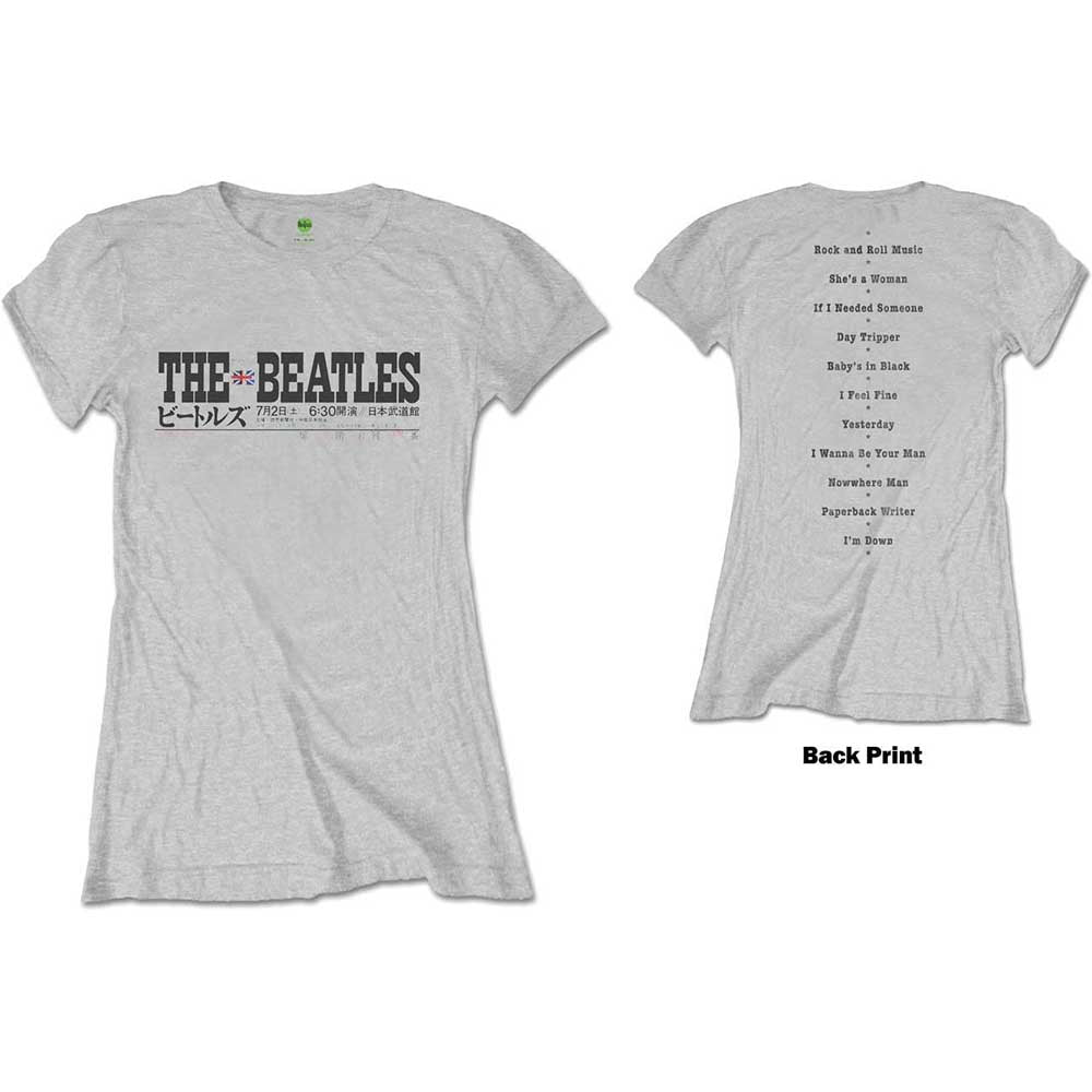 The Beatles Budokan Set List [T-Shirt]
