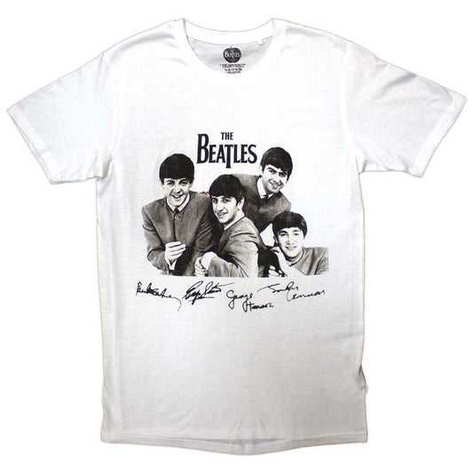 The Beatles Mop Tops & Signatures [T-Shirt]