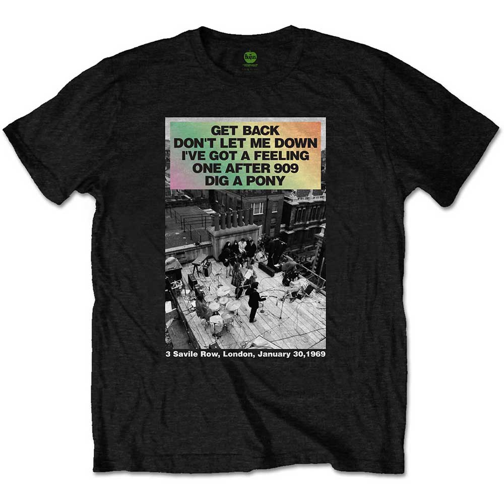 The Beatles Rooftop Songs Gradient [T-Shirt]
