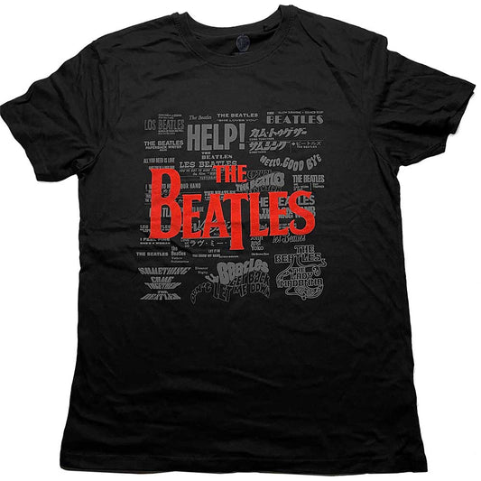 The Beatles Titles & Logos [T-Shirt]