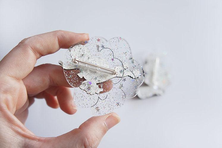 The Bullet Poodle Brooches Halloween Brooch by Laliblue