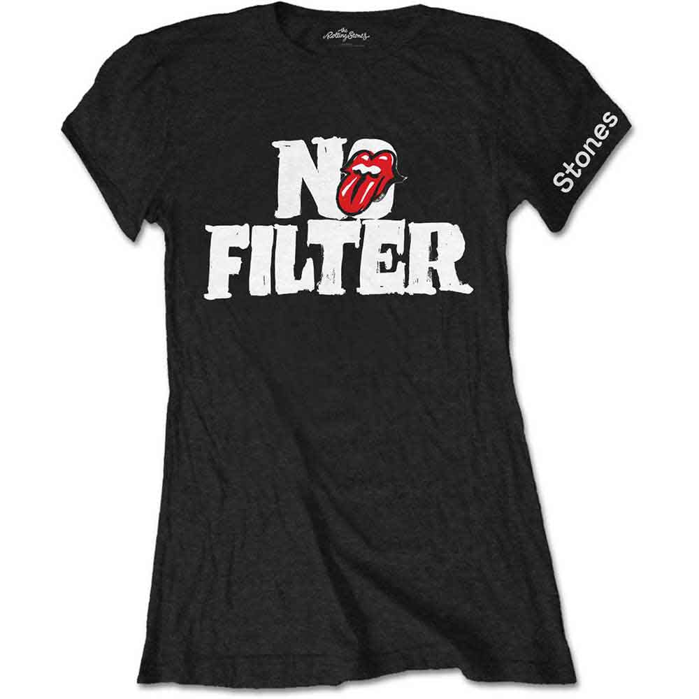 The Rolling Stones No Filter Header Logo [T-Shirt]