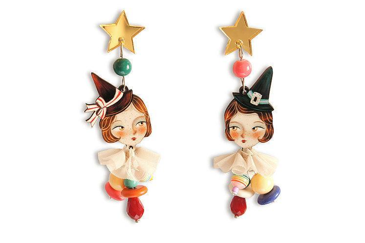 The Sisters Earrings by Laliblue